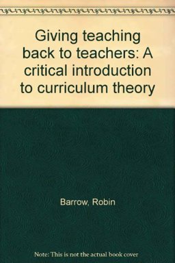 Giving Teaching Back to Teachers