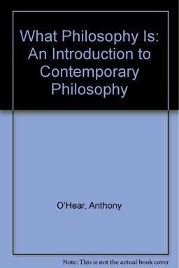 What Philosophy Is What Philosophy Is