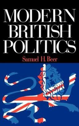 Modern British Politics  9780393009521 Front Cover