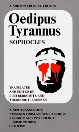 Oedipus Tyrannus  9780393098747 Front Cover