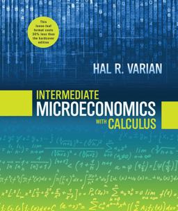 INTERMEDIATE MICROECONOMICS W/CALC.(LL)  9780393123999 Front Cover