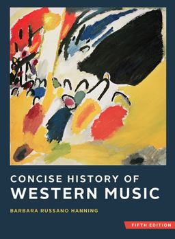 Concise History of Western Music 5th 9780393124262 Front Cover