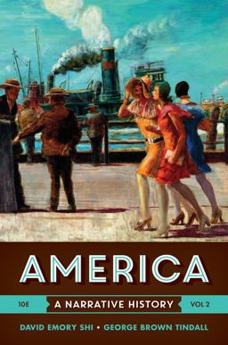 America: A Narrative History  9780393265958 Front Cover