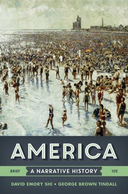 America: A Narrative History 10th 9780393265965 Front Cover