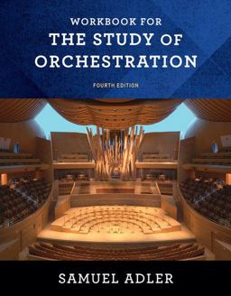 Workbook for the Study of Orchestration 4e 4th 9780393283174 Front Cover