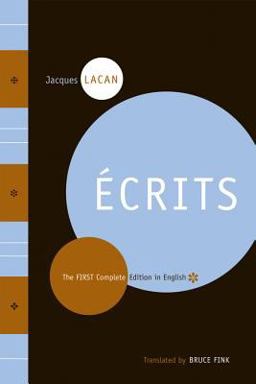Ecrits The First Complete Edition in English  9780393329254 Front Cover