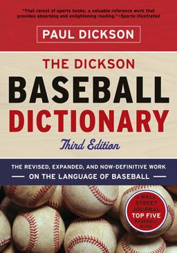Dickson Baseball Dictionary 3rd 9780393340082 Front Cover