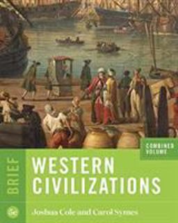 Western Civilizations, Brief 5th Edition (One-Volume) 5th 9780393418927 Front Cover