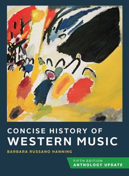 Concise History of Western Music Anthology Update 5th 9780393421583 Front Cover