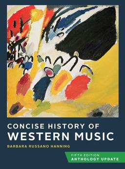 Concise History of Western Music Anthology Update (Paperback) with Total Access Registration Code 5th 9780393421613 Front Cover