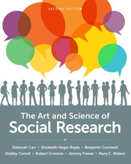     ART+SCIENCE OF SOCIAL RESEARCH-TEXT  9780393428209 Front Cover