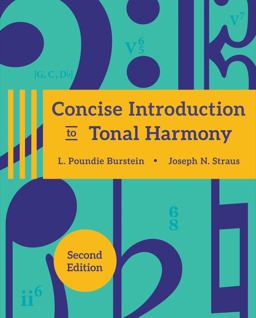 Concise Introduction to Tonal Harmony, 2e with Media Access Registration Card + Concise Introduction to Tonal Harmony Workbook, 2e  9780393434521 Front Cover