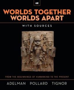 Worlds Together, Worlds Apart A History of the World from the Beginnings of Humankind to the Present 6th 9780393532050 Front Cover