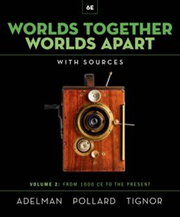 Worlds Together, Worlds Apart A History of the World from the Beginnings of Humankind to the Present 6th 9780393532074 Front Cover