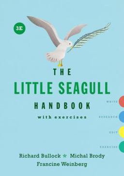 Little Seagull Handbook with Exercises (Third Edition) 3rd 9780393602647 Front Cover