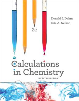 Calculations in Chemistry An Introduction 2nd 9780393614367 Front Cover