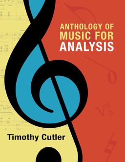 Anthology of Music for Analysis, 1st Edition  9780393617351 Front Cover
