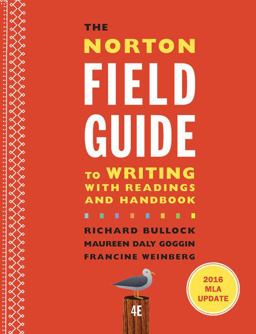 The Norton Field Guide to Writing with 2016 MLA Update