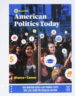 American Politics Today 5th 9780393639896 Front Cover