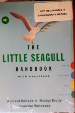 Little Seagull Handbook, 3e with Exercises + the Little Seagull Handbook, 3e e-Book + IQ e-Book Folder 3rd 9780393646399 Front Cover