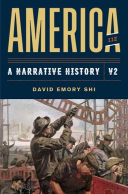 America: A Narrative History  9780393668940 Front Cover