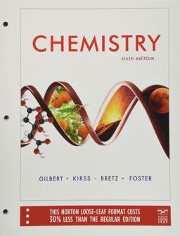 Chemistry (Loose Leaf) With Ebook, Smartwork5, and Animations 6th 9780393697322 Front Cover