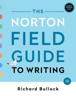 Norton Field Guide to Writing MLA 2021 and APA 2020 Update Edition 5th 9780393885712 Front Cover