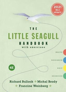 The Little Seagull Handbook With Exercises: 2021 Mla Update  9780393888966 Front Cover