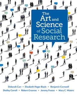 Art and Science of Social Research  9780393911589 Front Cover