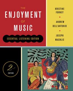 Enjoyment of Music 2nd 9780393912555 Front Cover