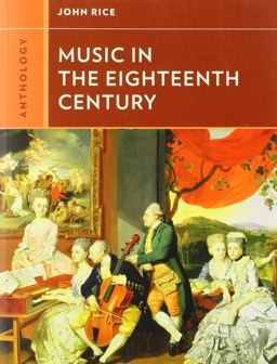 Anthology for Music in the Eighteenth Century  9780393920185 Front Cover