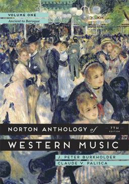 The Norton Anthology of Western Music:  9780393921618 Front Cover