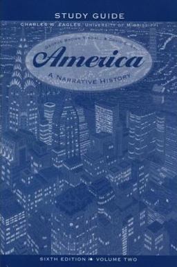 America A Narrative History 6th 9780393924190 Front Cover