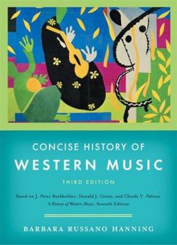 Concise History of Western Music 3rd 9780393928037 Front Cover