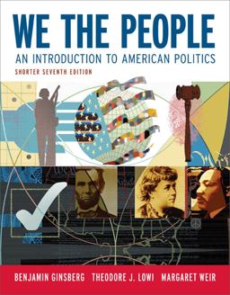 We the People An Introduction to American Politics 7th 9780393932676 Front Cover