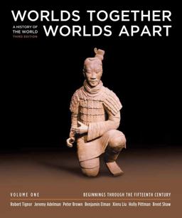 Worlds Together, Worlds Apart A History of the World - Beginnings Through the Fifteenth Century 3rd 9780393934939 Front Cover