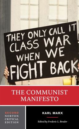 Communist Manifesto Norton Critical Edition 2nd 9780393935608 Front Cover