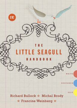 Little Seagull Handbook 2nd 9780393935806 Front Cover