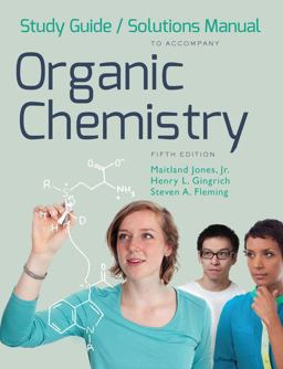 Study Guide and Solutions Manual for Organic Chemistry, Fifth Edition 5th 9780393936599 Front Cover