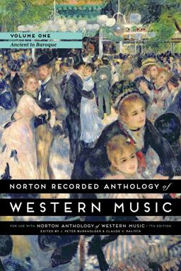 Norton Recorded Anthology of Western Music:  9780393936872 Front Cover