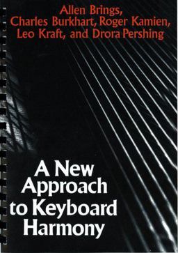 New Approach to Keyboard Harmony  9780393950014 Front Cover