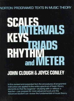 Scales, Intervals, Keys, Triads, Rhythm and Meter 2nd 9780393951899 Front Cover