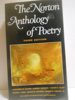 Norton Anthology of Poetry 3rd 9780393952421 Front Cover