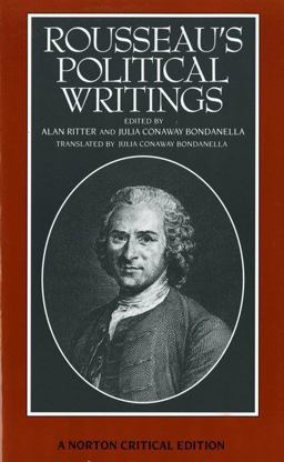 Rousseau's Political Writings Discourse on Inequality, Discourse on Political Economy, on Social Contract  9780393956511 Front Cover