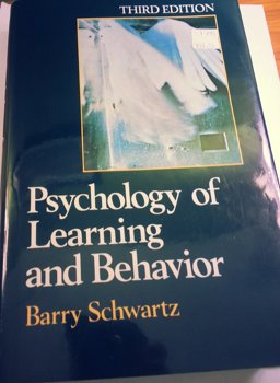 Psychology of Learning and Behavior 3rd 9780393957518 Front Cover
