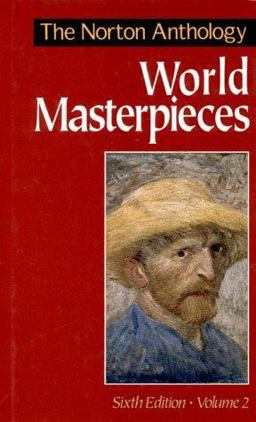 Norton Anthology of World Masterpieces 6th 9780393961423 Front Cover