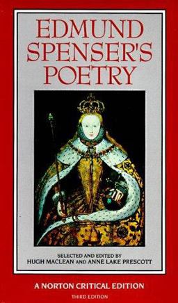 Edmund Spenser's Poetry Authoritative Texts, Criticism 3rd 9780393962994 Front Cover