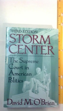 Storm Center The Supreme Court in American Politics 3rd 9780393963564 Front Cover
