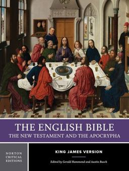 English Bible, King James Version The New Testament and the Apocrypha  9780393975079 Front Cover