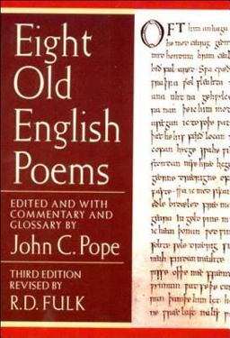 Eight Old English Poems 3rd 9780393976052 Front Cover